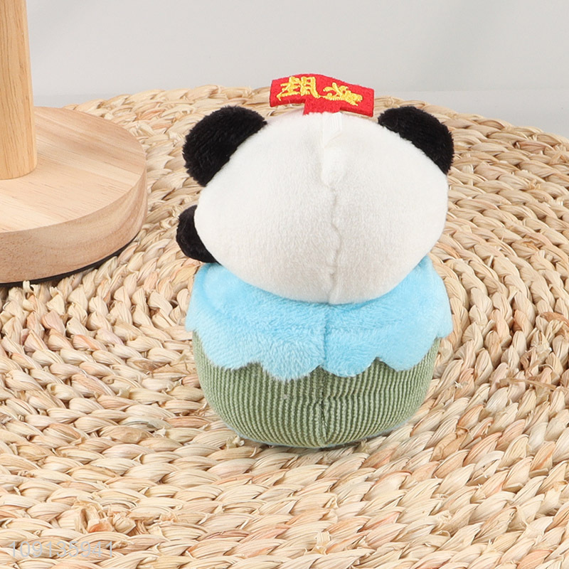 New arrival multicolor non-toxic panda animal plush toys for kids