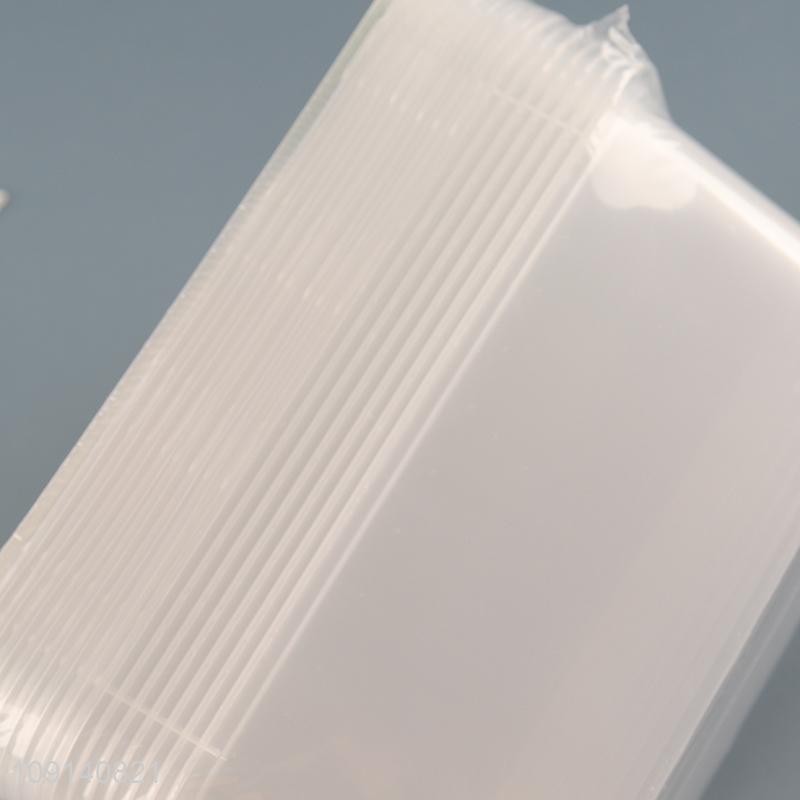 Factory Supply 8 Pieces 1000ml Plastic Takeout Containers To Go Food Containers