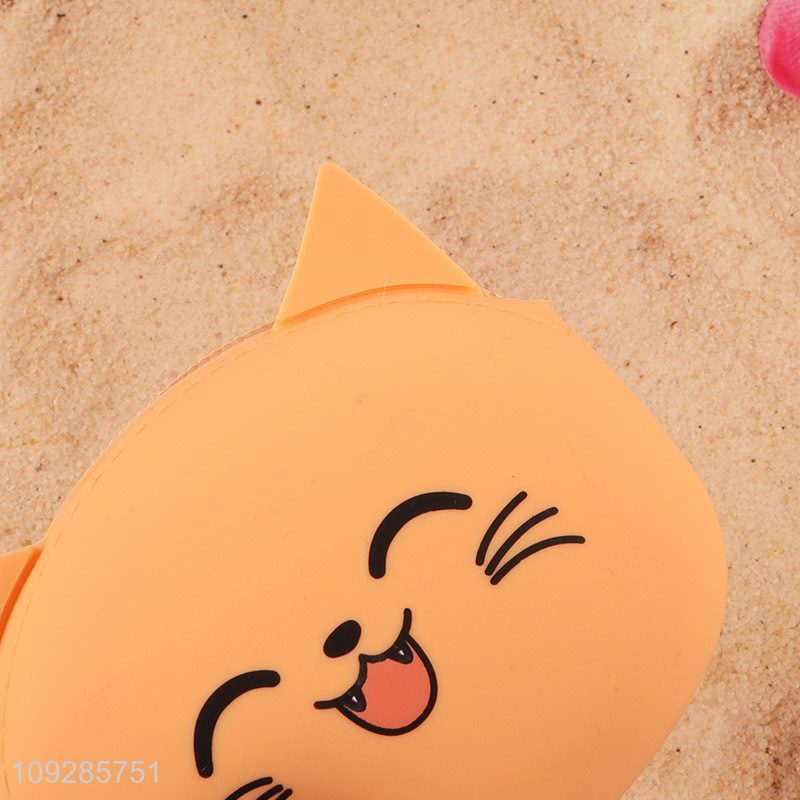 Hot items cartoon cat silicone coin purse change purse