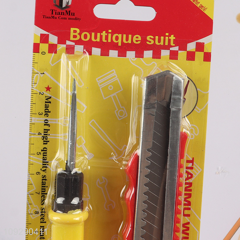 Good selling professional utility knife screwdrivers set