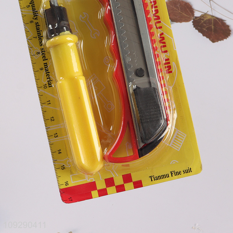 Good selling professional utility knife screwdrivers set