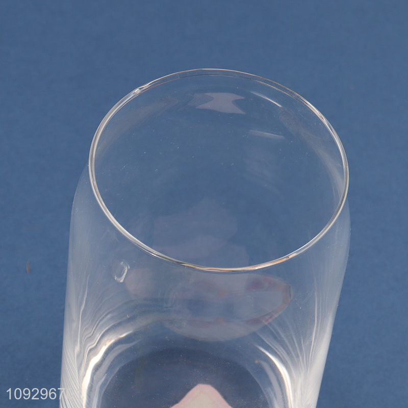 Most popular glass soda cup coffee juice cup for sale