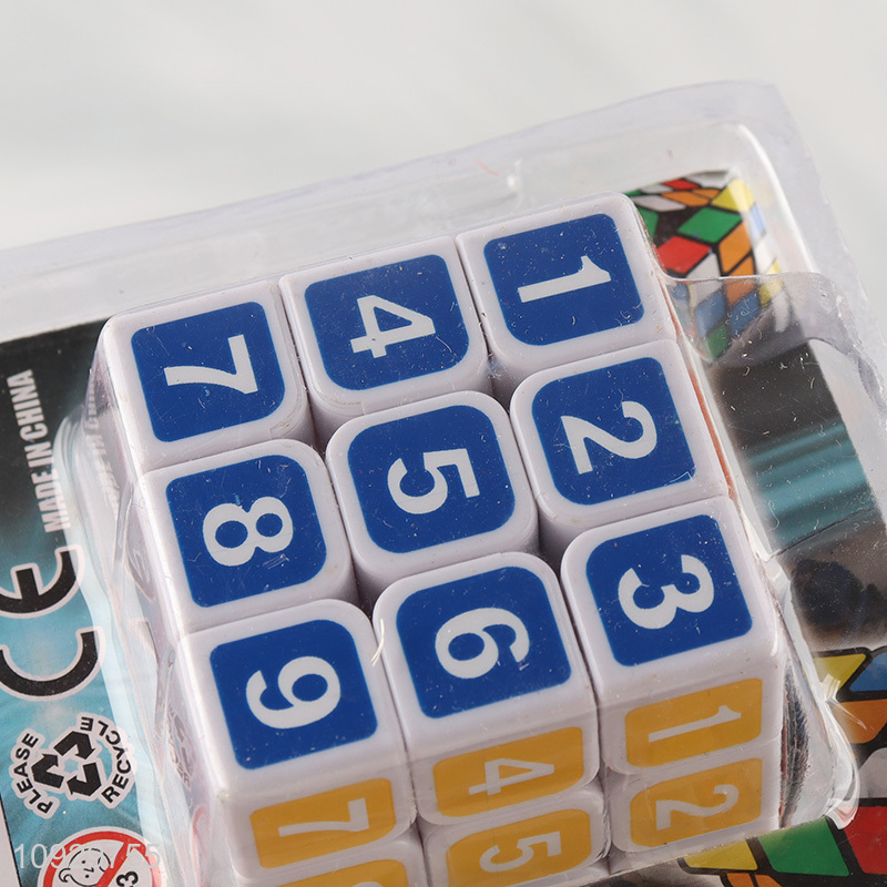 Most popular number rubik's cube toy magic cube toys