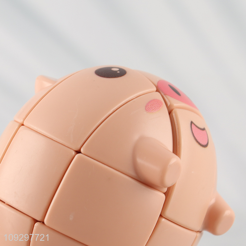 Online wholesale animal series kids magic cube toys