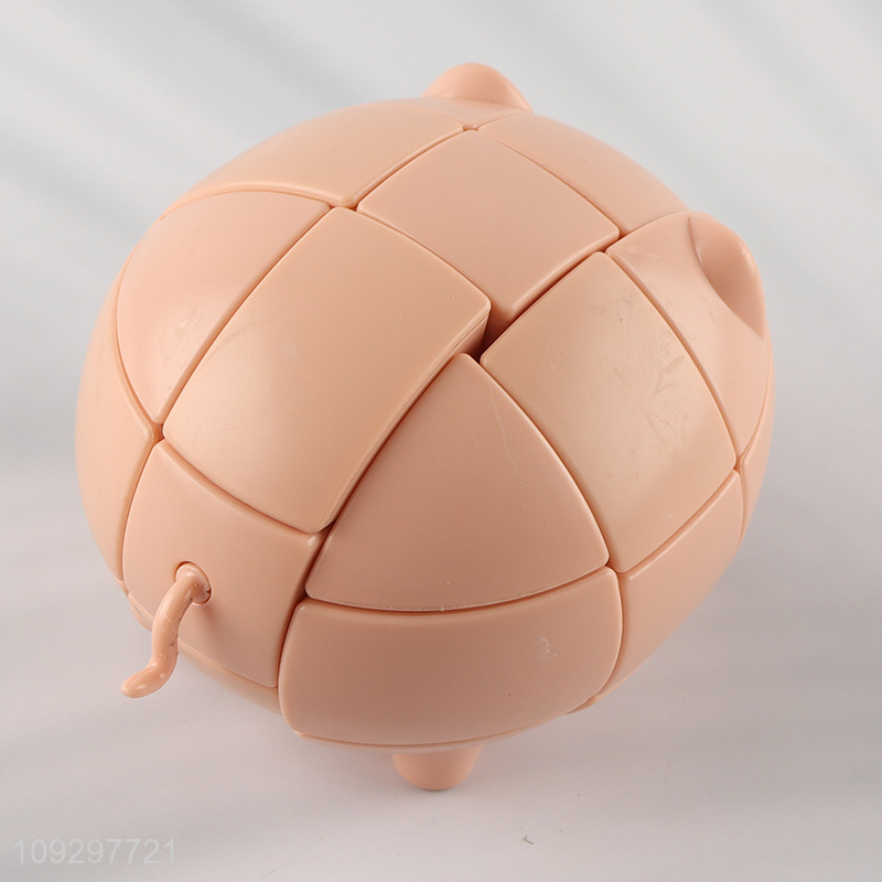 Online wholesale animal series kids magic cube toys