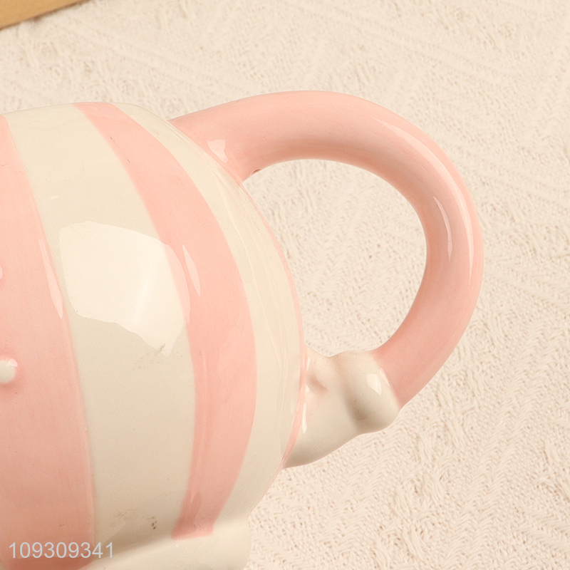 Hot selling cartoon ceramic flower pot plants pot
