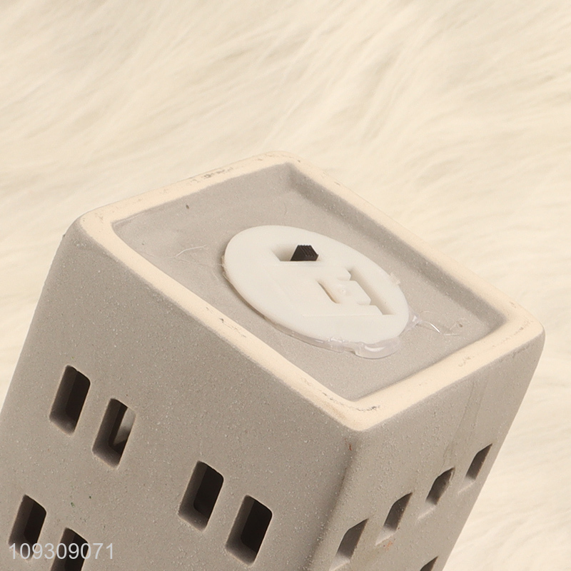 China factory house shape ceramic ornament decoration