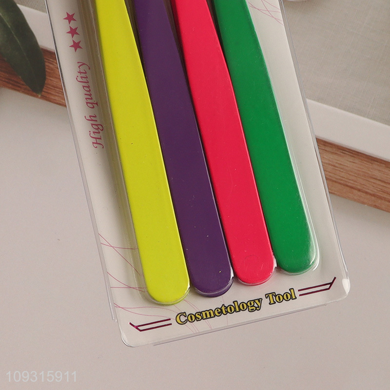 Good quality 4pcs eyebrow tweezers for makeup tool