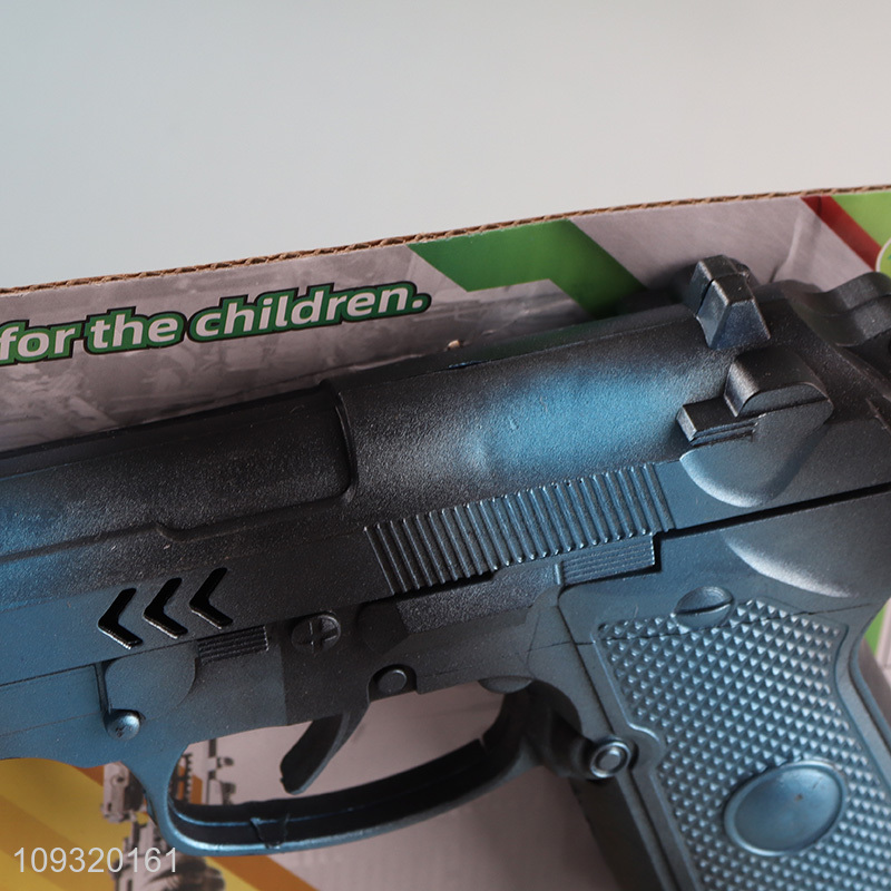 Factory price kids boys artificial gun toys for sale