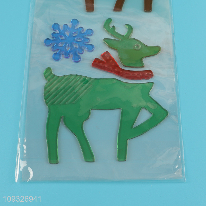 New arrival tpr Christmas sticker window sticker