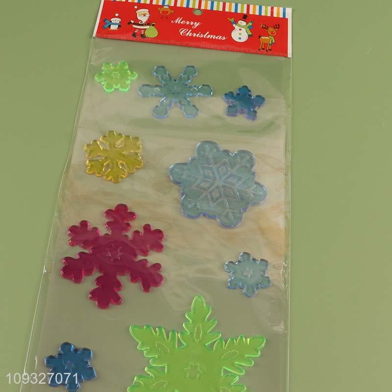 Hot items tpr Christmas sticker window sticker