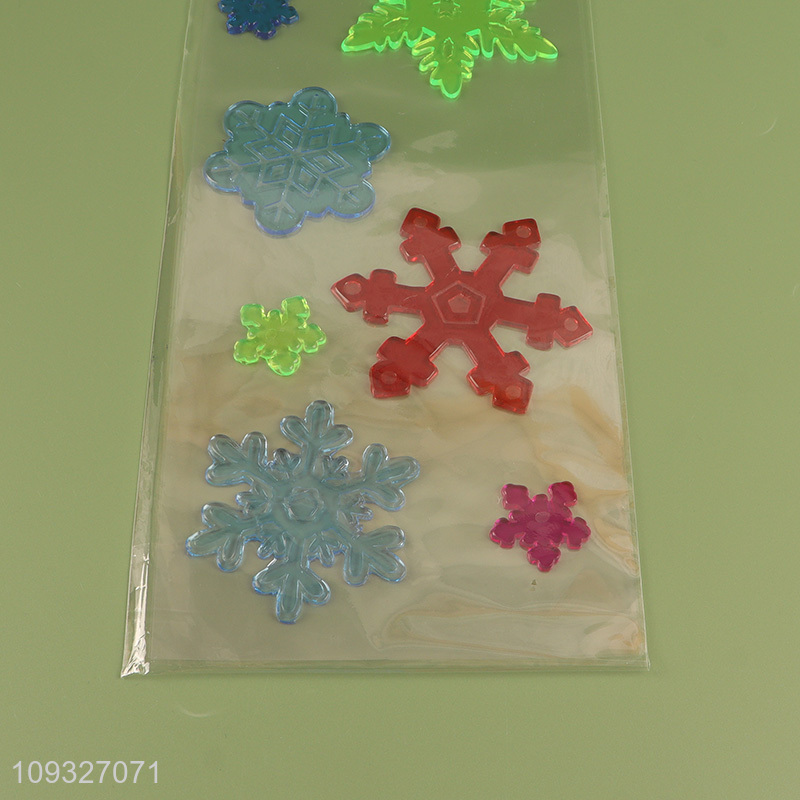 Hot items tpr Christmas sticker window sticker
