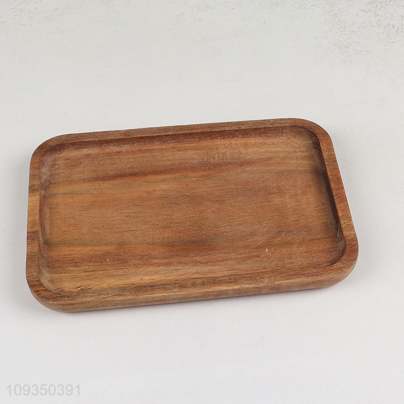 Yiwu market food container wooden tray with lid