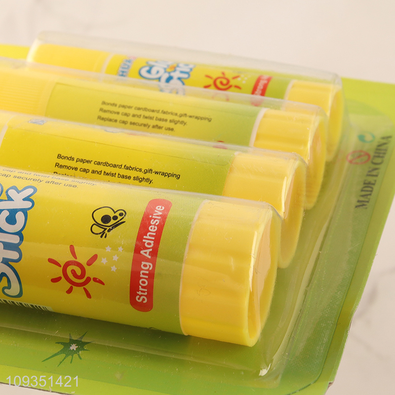 Low price 4pcs school office non-toxic glue stick