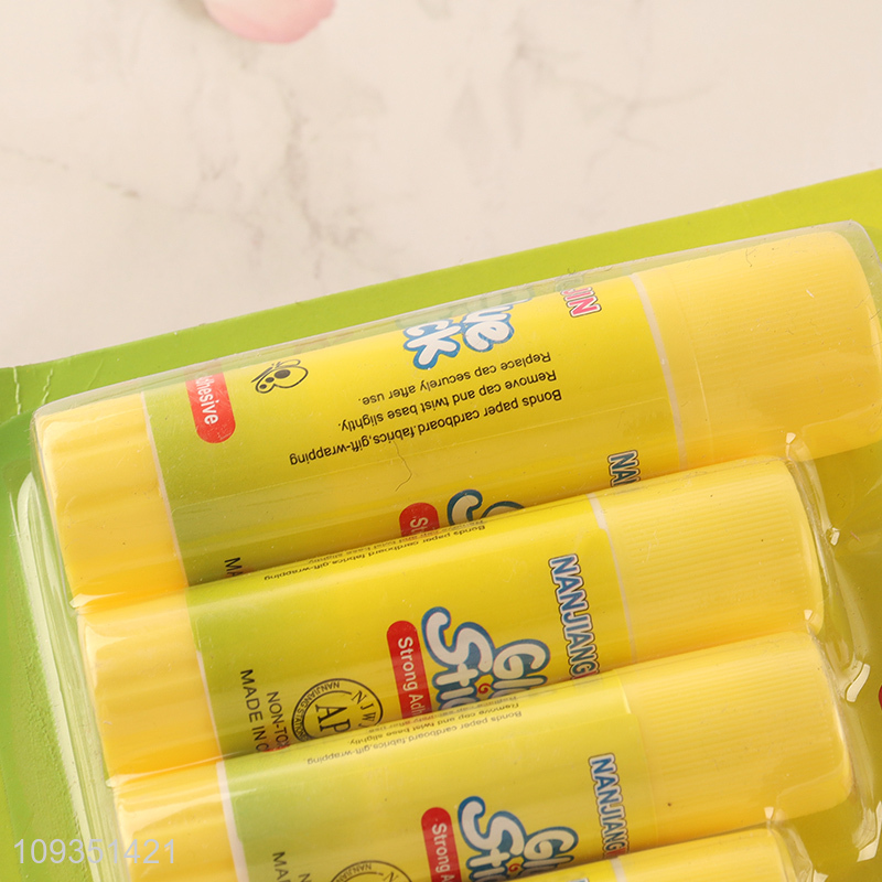 Low price 4pcs school office non-toxic glue stick