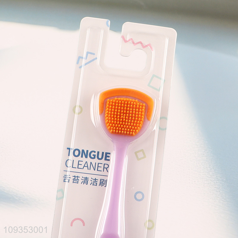 Good sale oral care tongue cleaner tongue brush