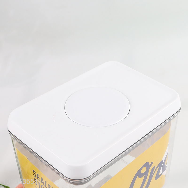 Top quality sealed plastic storage jar for sale