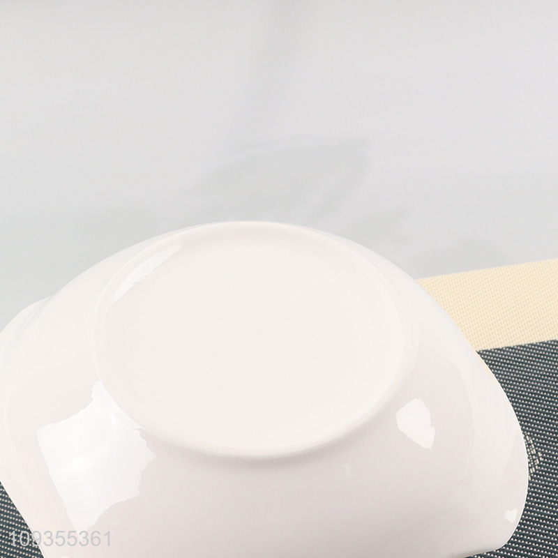 China supplier 7-inch salad bowl ceramic tableware