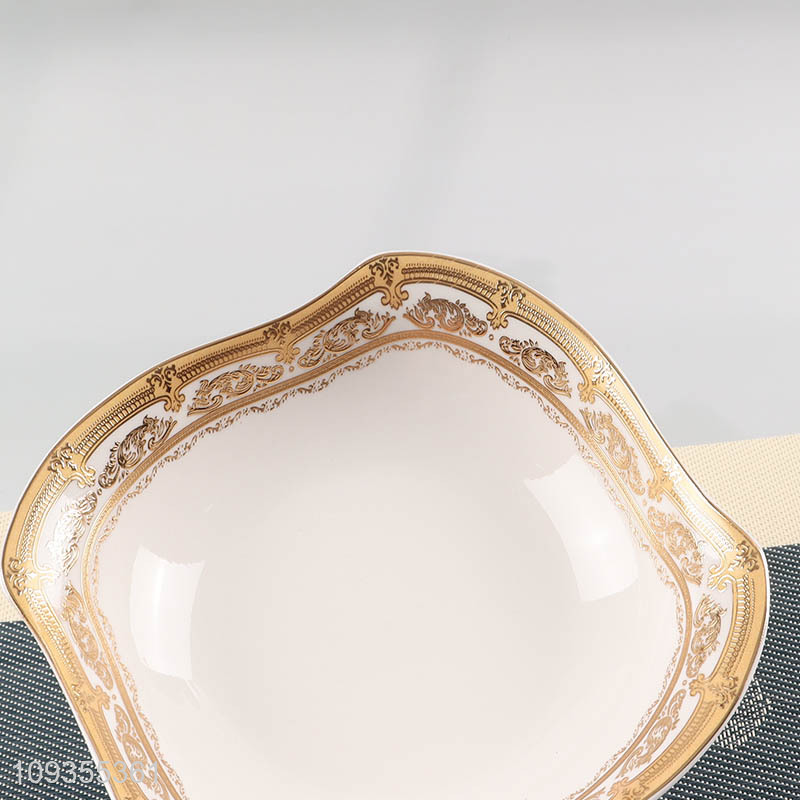 China supplier 7-inch salad bowl ceramic tableware