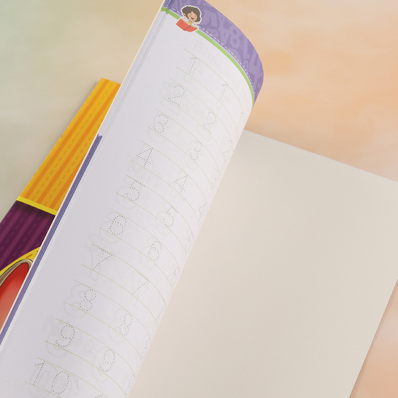 New arrival 24pages children English number learning book