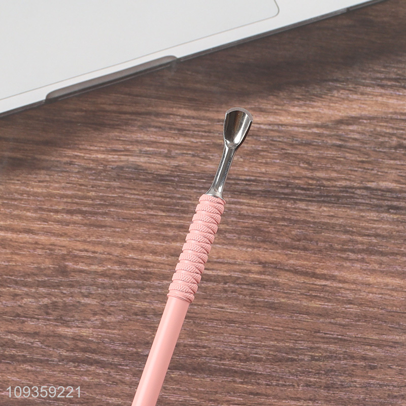 Low price double-ended nail cuticle pusher