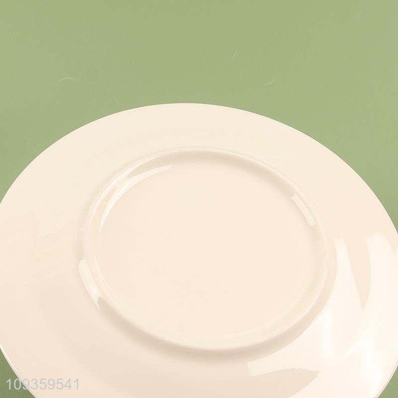 Top sale 8-inch flat plate ceramic plate