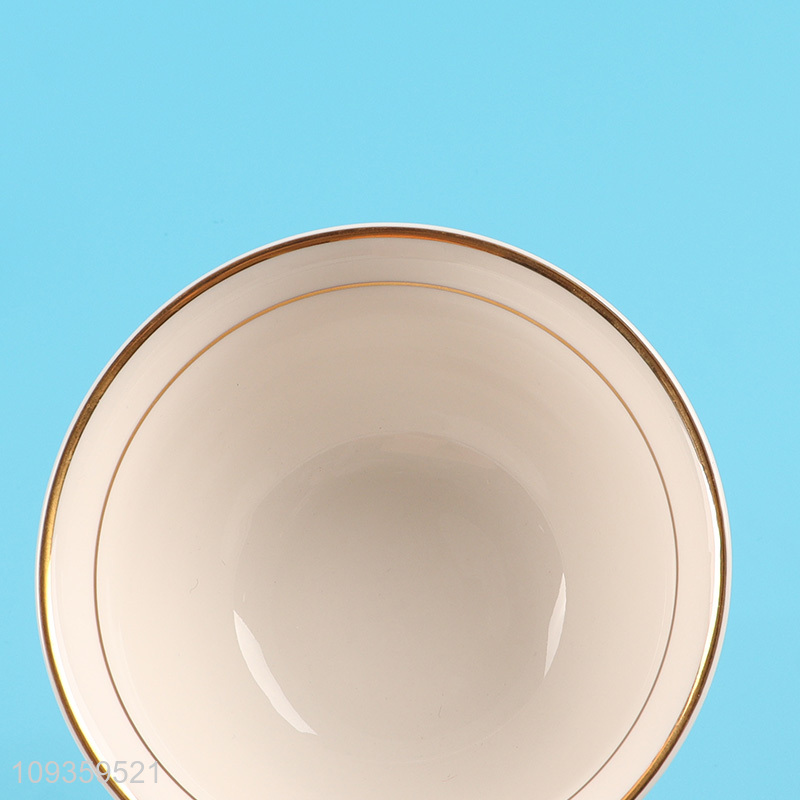 Top selling 4-inch bowl round ceramic bowl