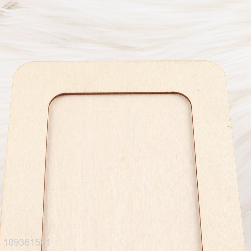 Good price rectangle wooden photo frame for sale