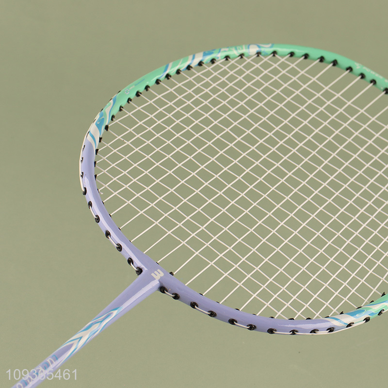 Hot selling professional lightweight badminton racket for sports