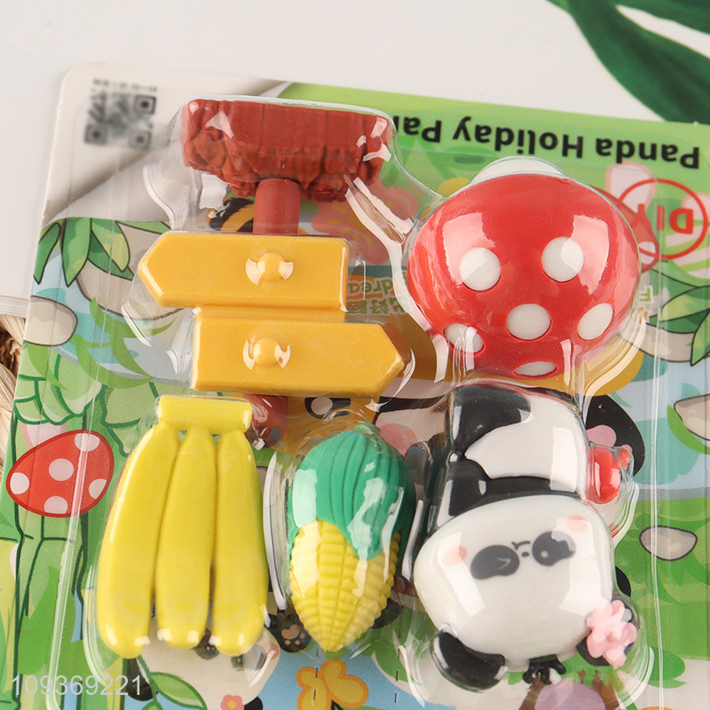 Good sale cartoon children stationery eraser set