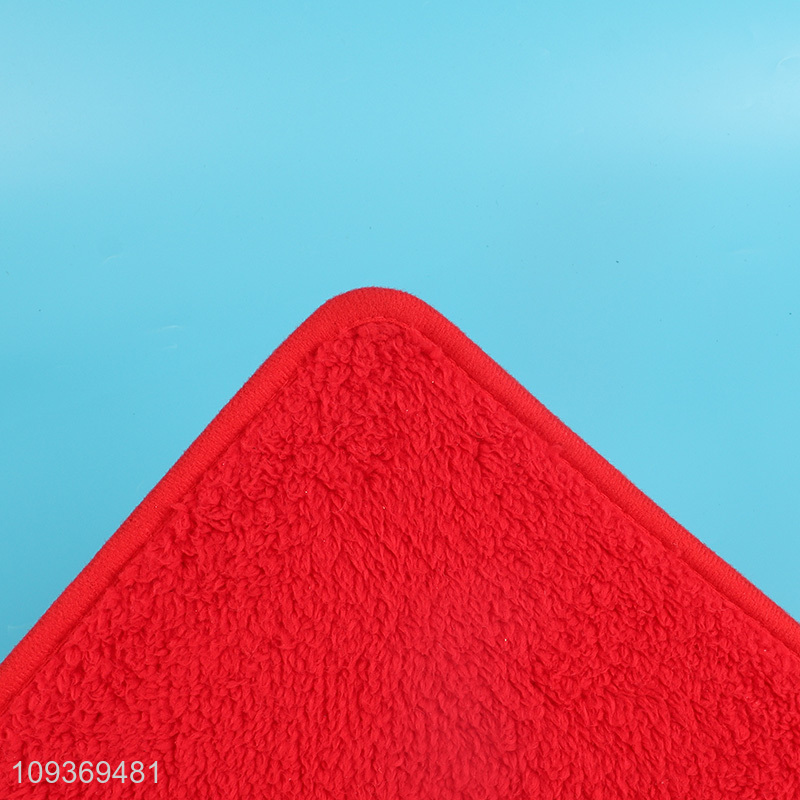 Factory price red floor mat door mat for household