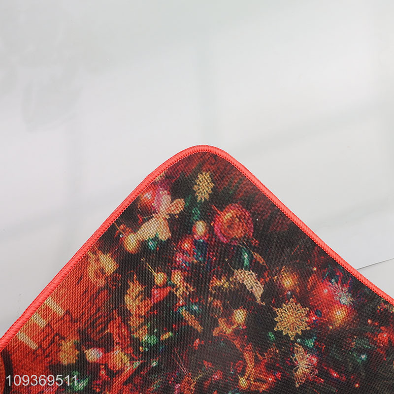 Hot products Christmas printed floor mat door mat