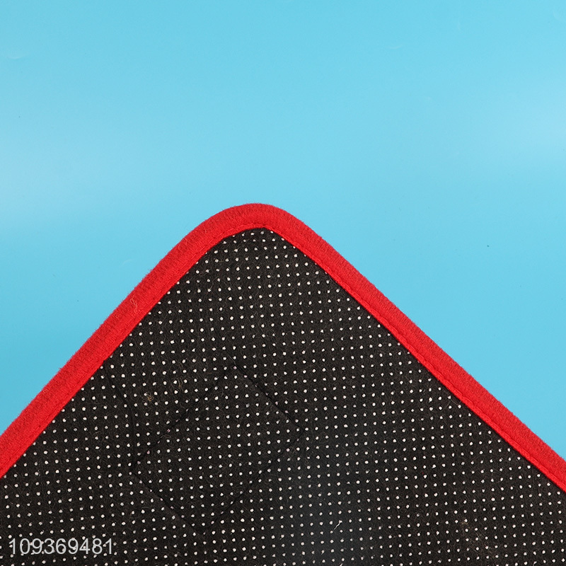 Factory price red floor mat door mat for household
