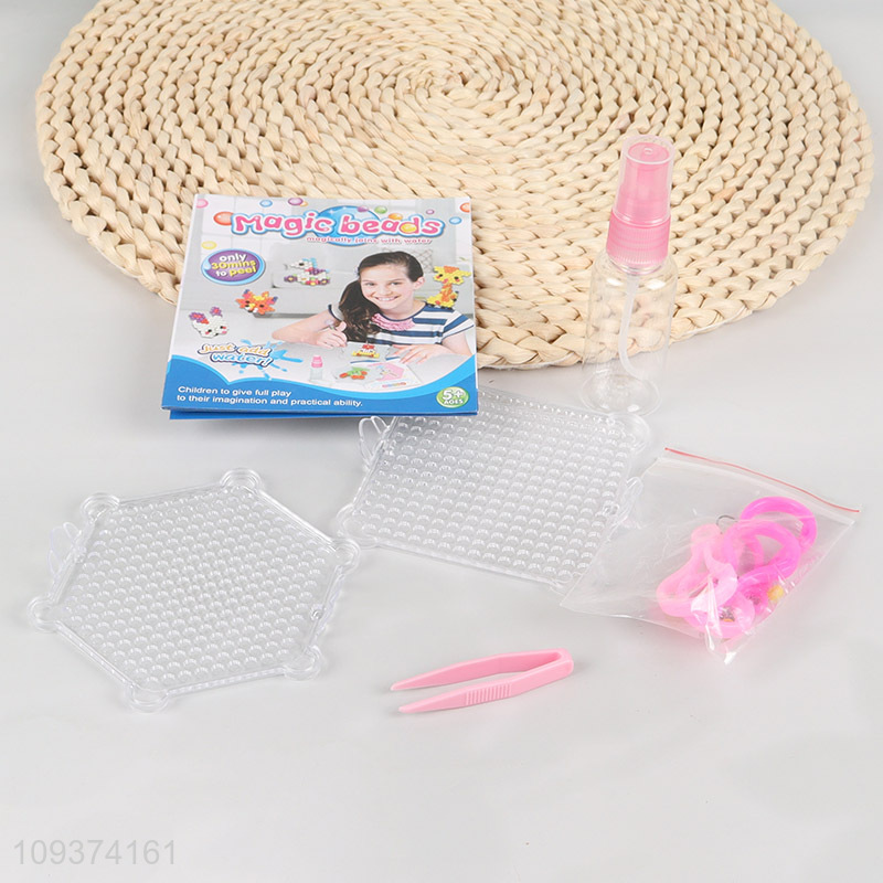 Hot products kids creative diy magic bead toys