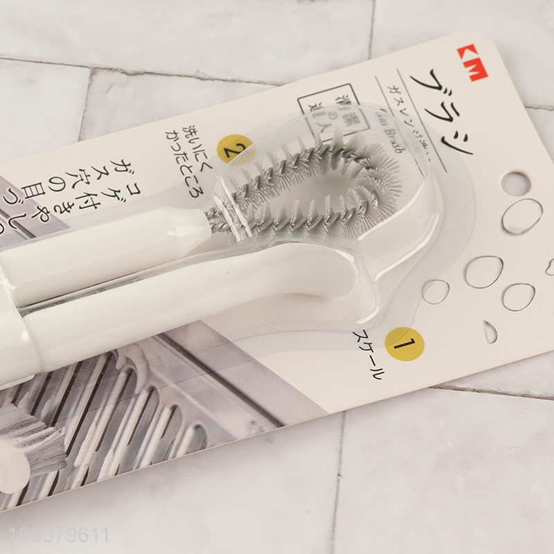 New arrival 2pcs double-headed gap cleaning brush set