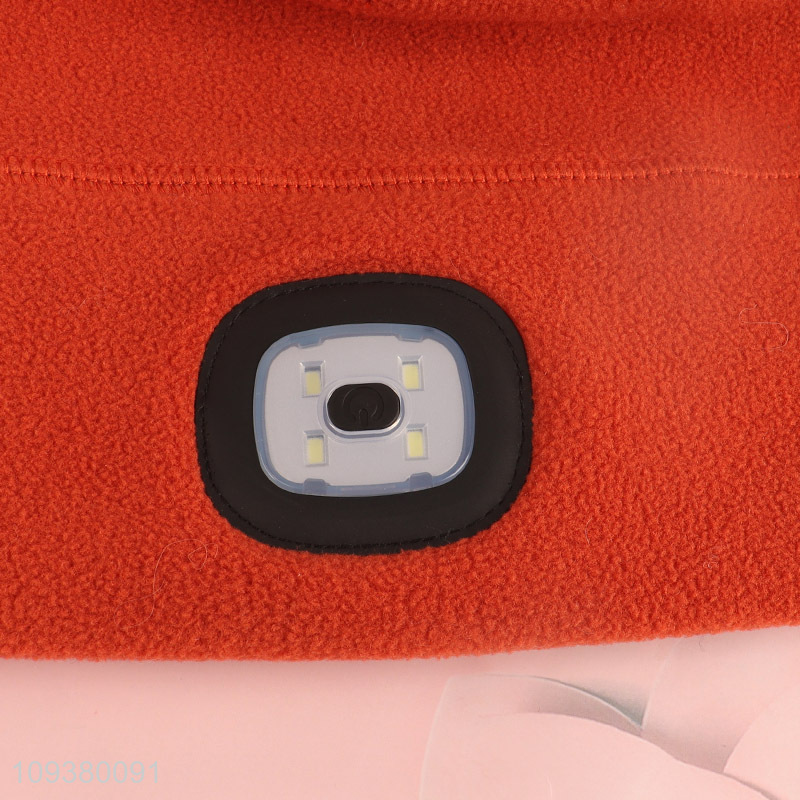 Good sale knitted hat beanies hat with lights