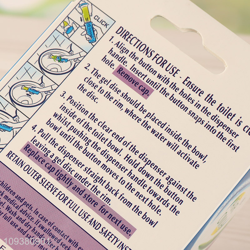 Factory price lavender fresh toilet deodorization cleaner gel