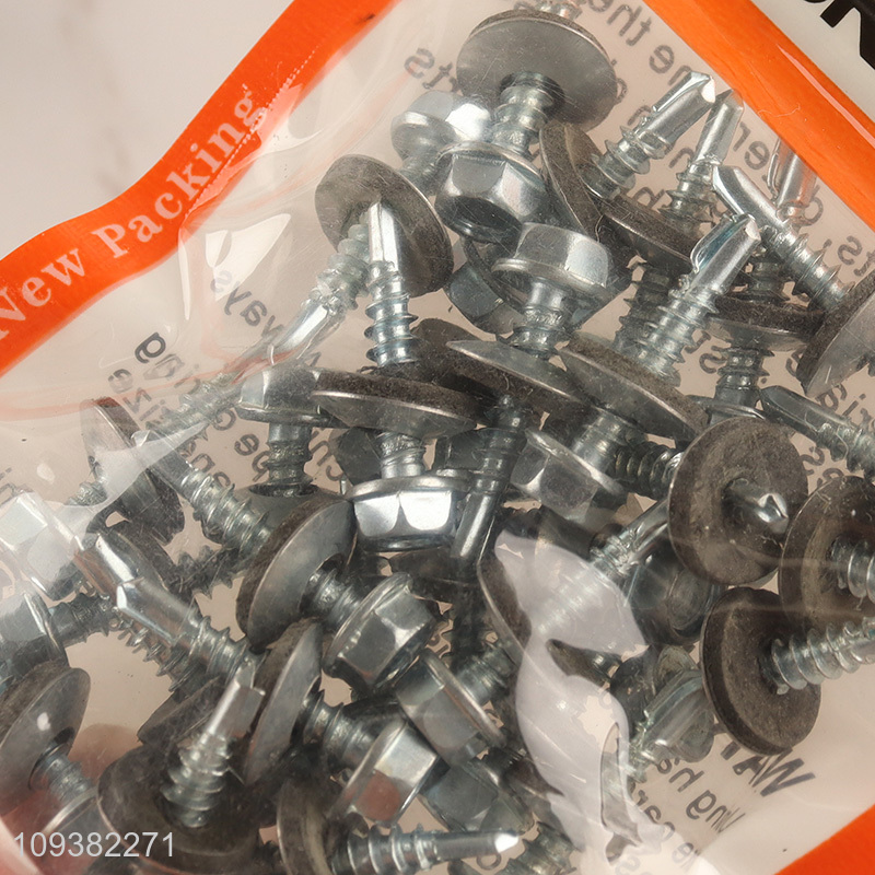 Popular products 30pcs self-driling screw with gaskets