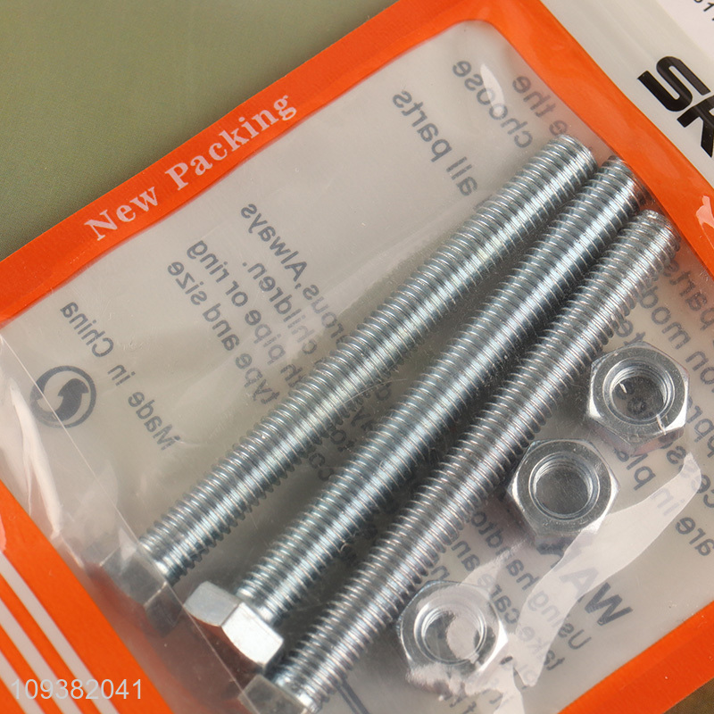 Low price professional hardware tool nut and bolt set
