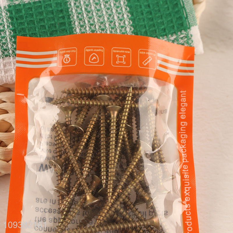 Top sale 40pcs hardware tool chipboard screw set