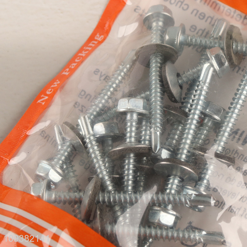 Top selling 15pcs hardware tool self-driling screw set