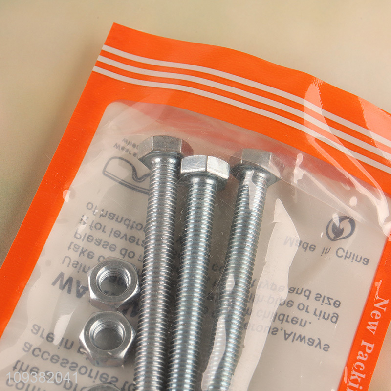 Low price professional hardware tool nut and bolt set