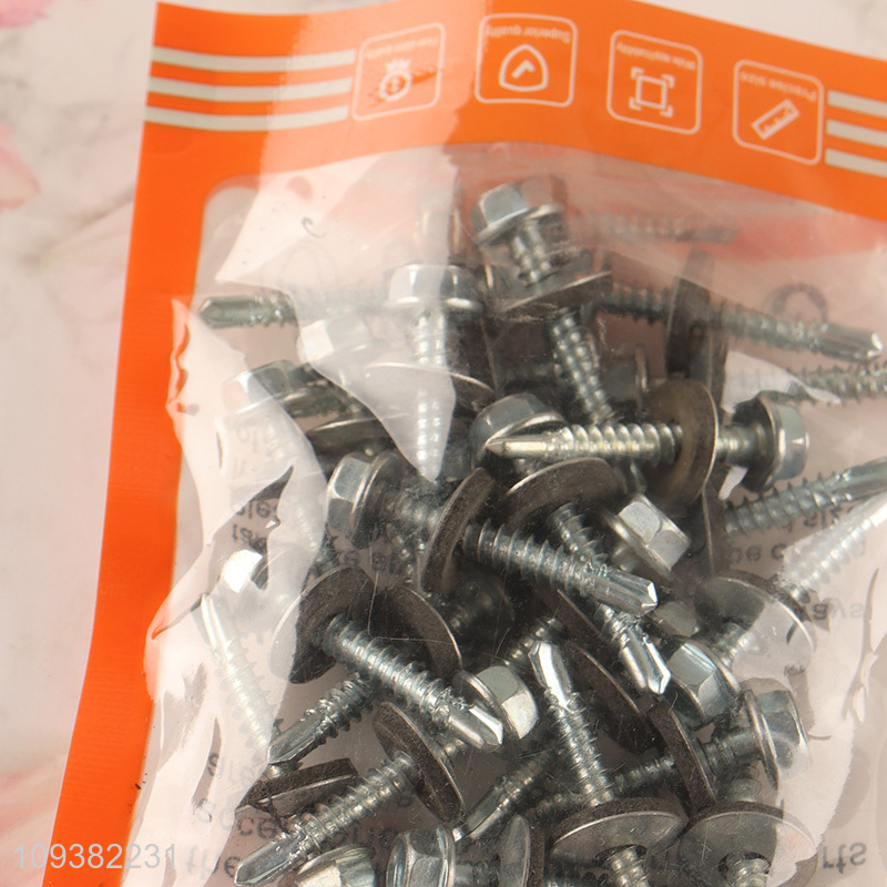 Online wholesale hardware tool self-driling screw with gaskets