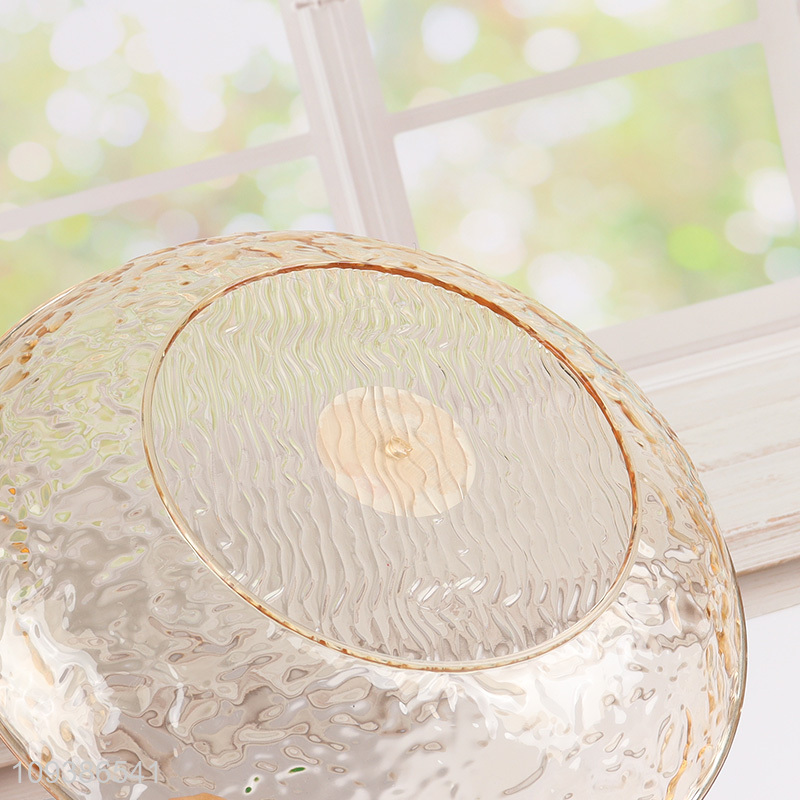 New product round plastic fruits plate for household