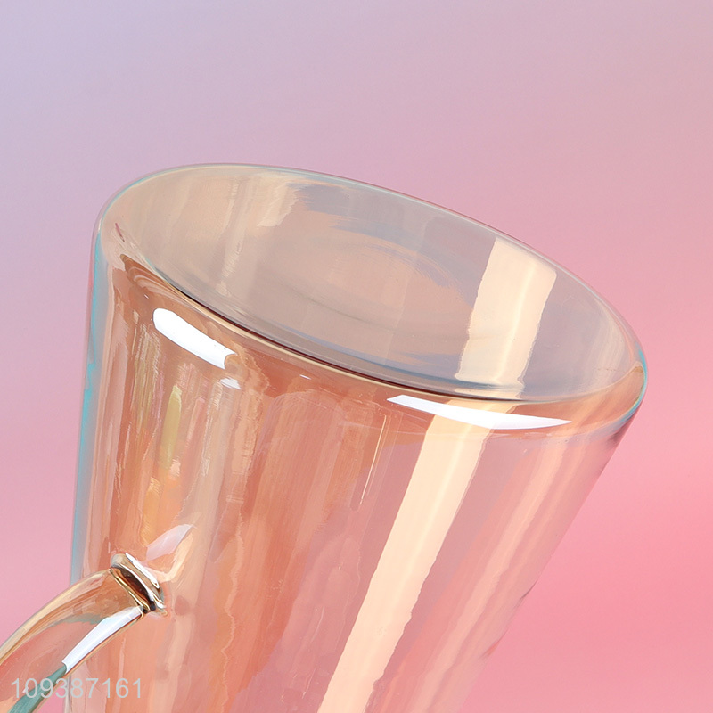 Good sale multicolor glass water jug tea pot