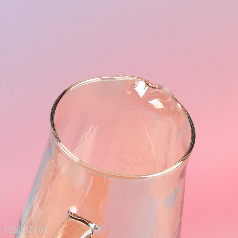 Good sale multicolor glass water jug tea pot