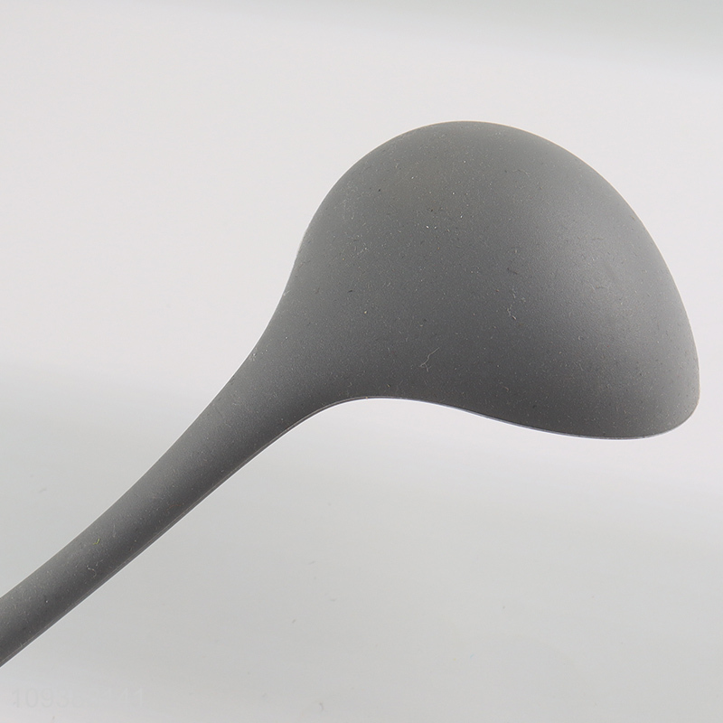 China supplier silicone kitchen utensil soup ladle for sale