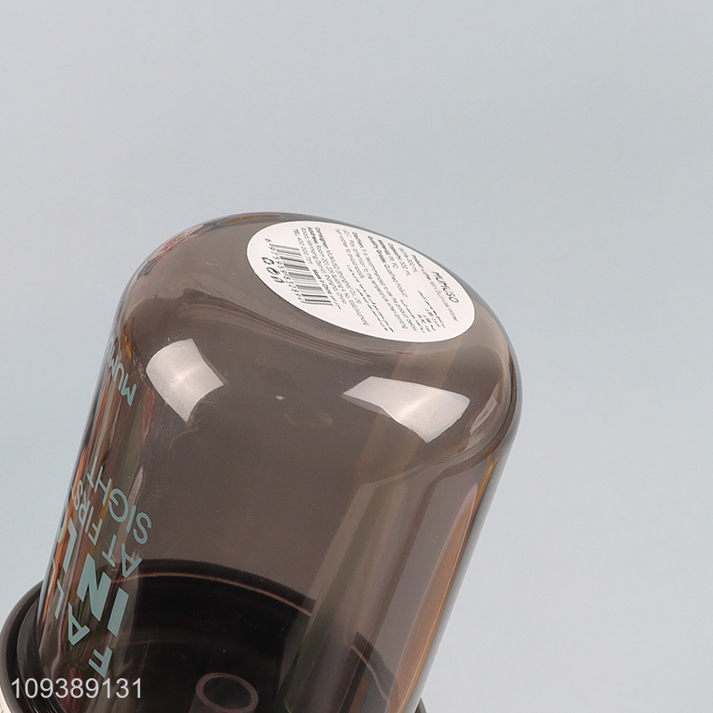 Low price water bottle drinking bottle with straw