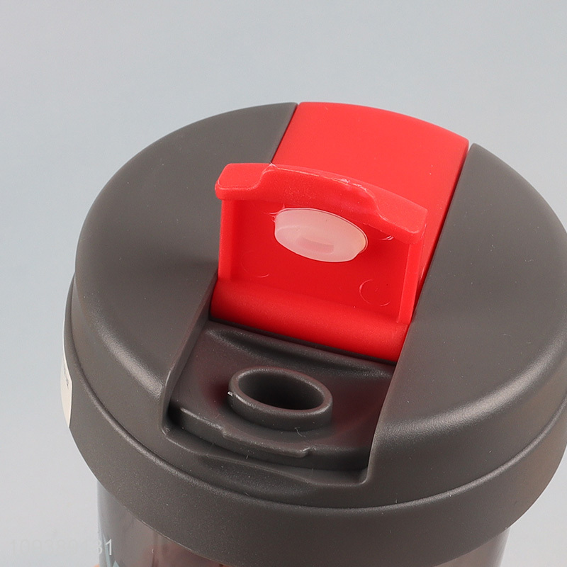 Low price water bottle drinking bottle with straw