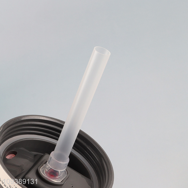 Low price water bottle drinking bottle with straw